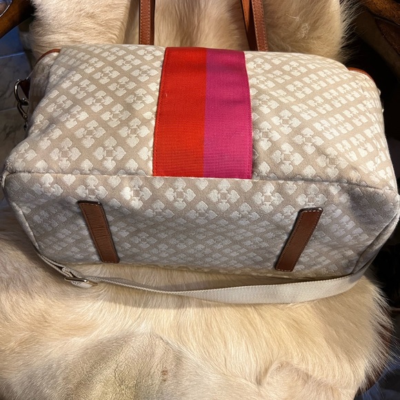 Classic Kate Spade Adaira Spade Stucco Diaper/Tote Bag - Picture 4 of 13